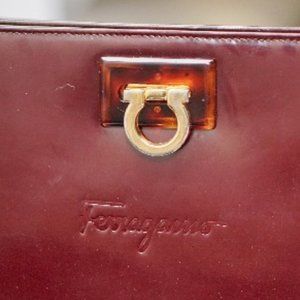 Burgundy Salvatore Ferragamo Purse